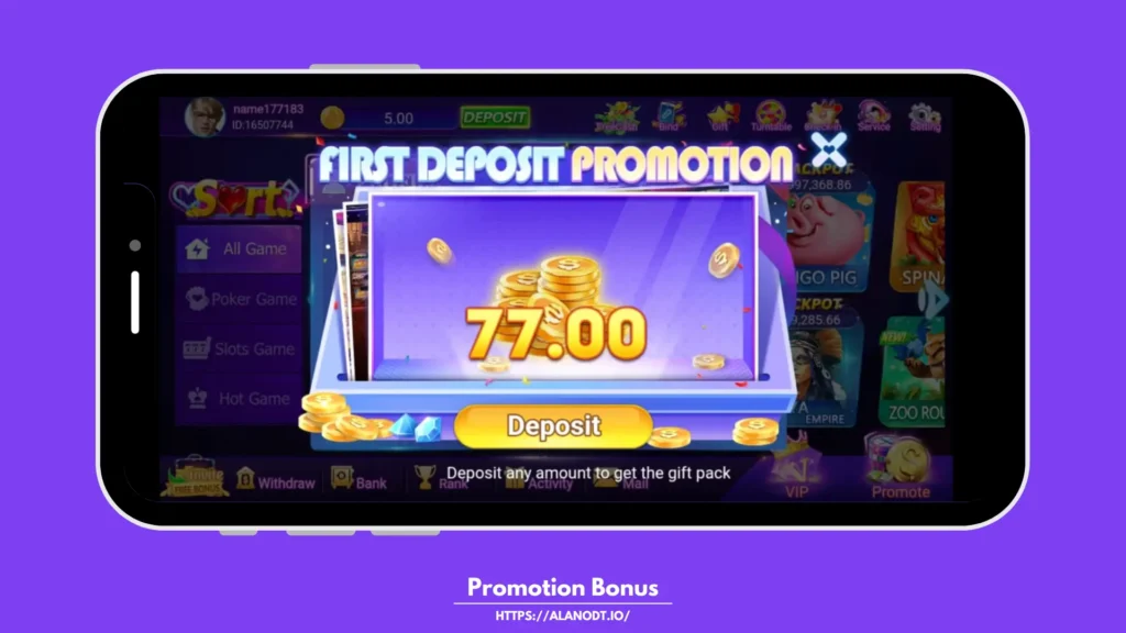 Alano DT Promotion Bonus