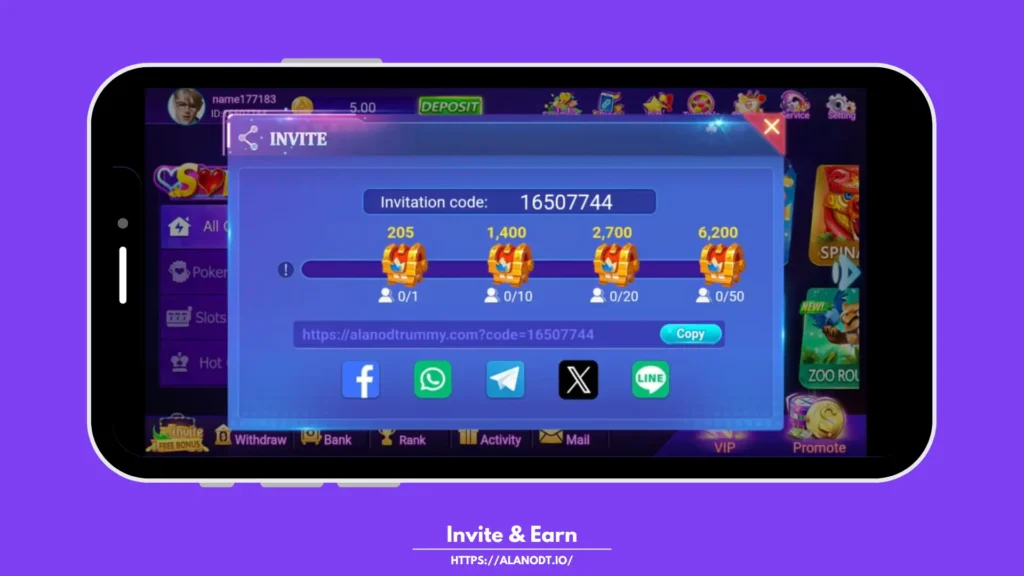 Invite & Earn